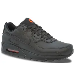 Nike Air Max 90 Leather Black Safety Orange | IF5446-002