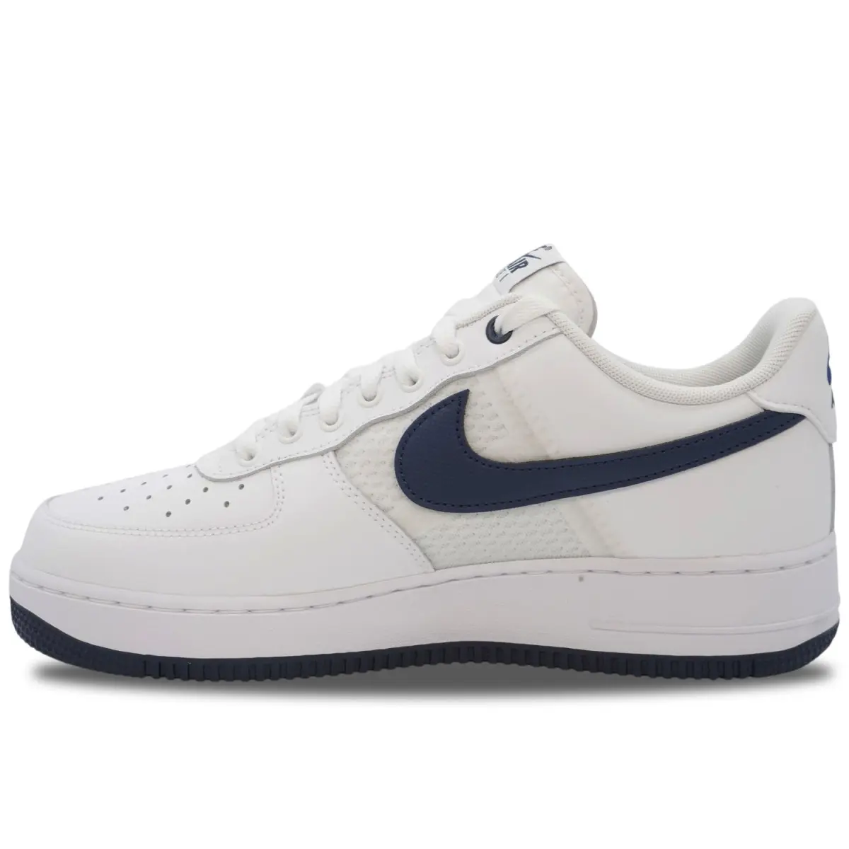 Nike Air Force 1 '07 LV8 Mesh Tape White Navy | IH4462-100