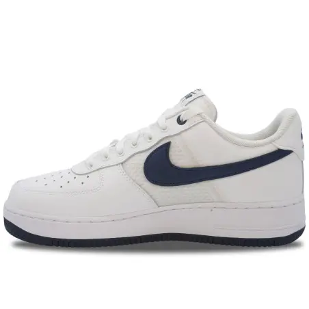 Nike Air Force 1 '07 LV8 Mesh Tape White Navy | IH4462-100