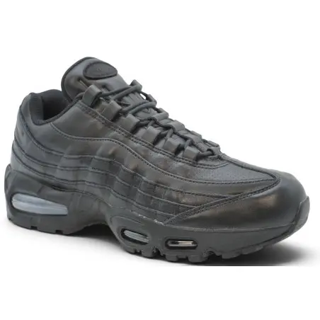 Nike Air Max 95 QS Big Bubble Leather Triple Black | IM0696-001