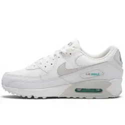 Nike Air Max 90 White Hyper Turquoise | IB7680-101