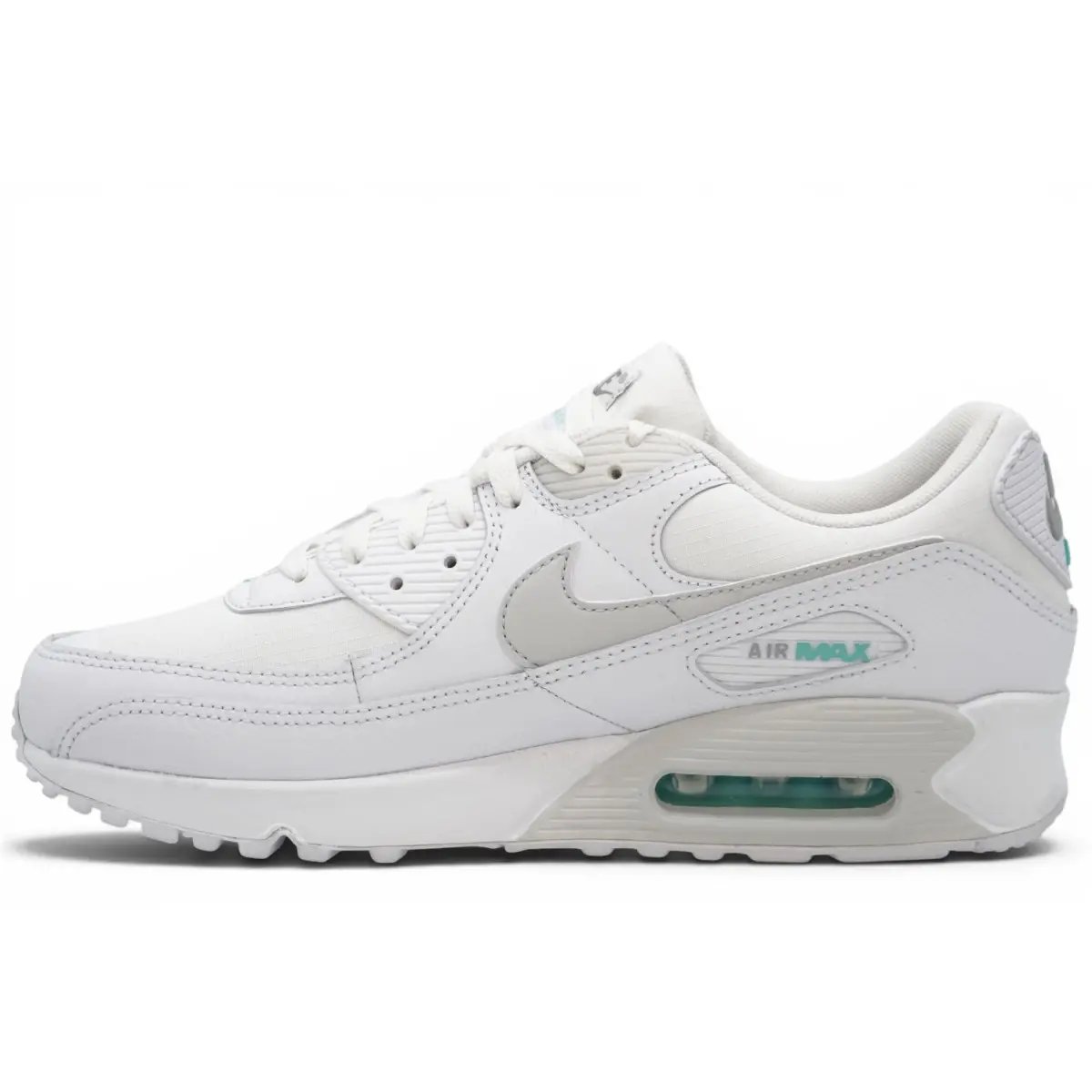 Nike Air Max 90 White Hyper Turquoise | IB7680-101