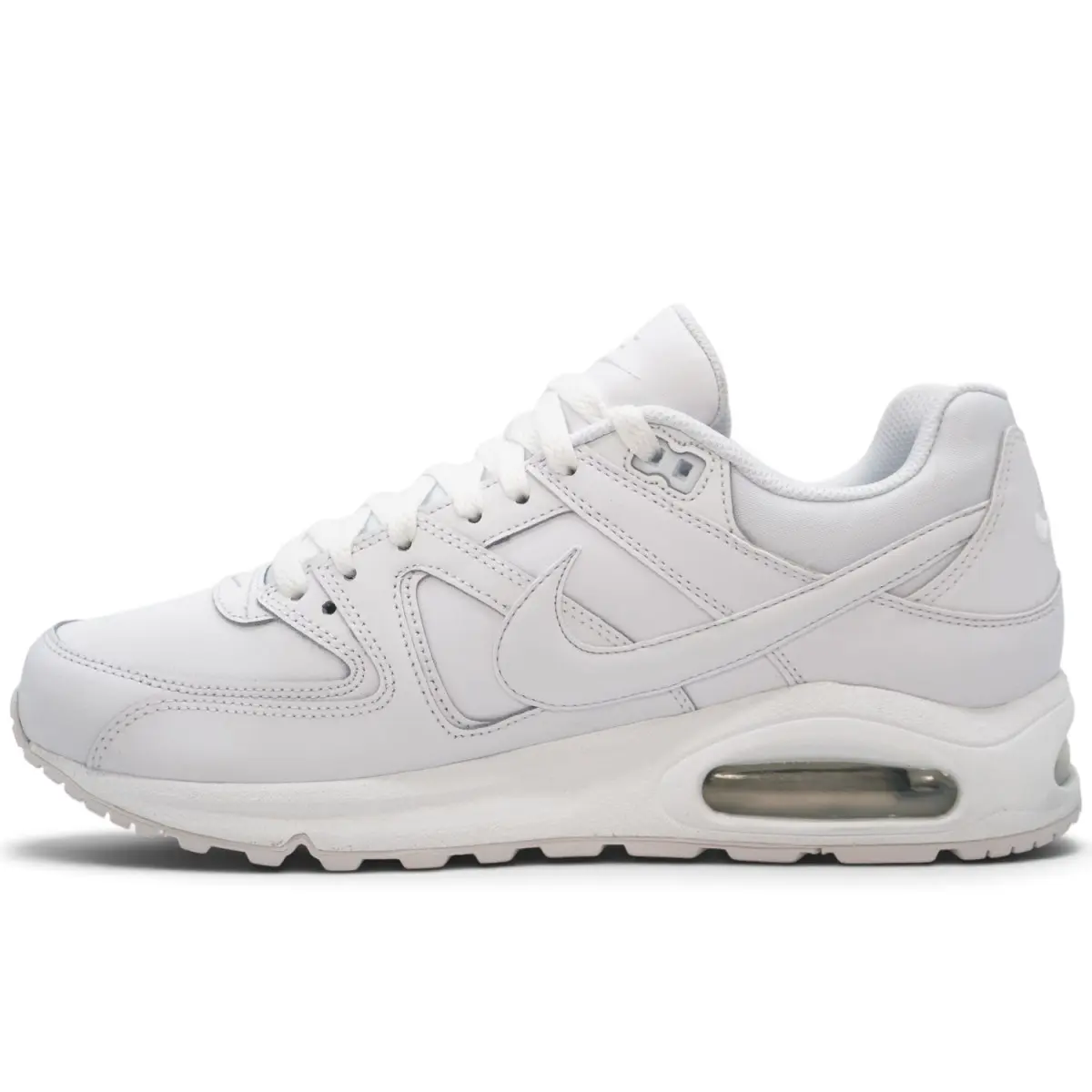 Nike Air Max Command Leather triple White 749760-102 | StreetShoesAddict
