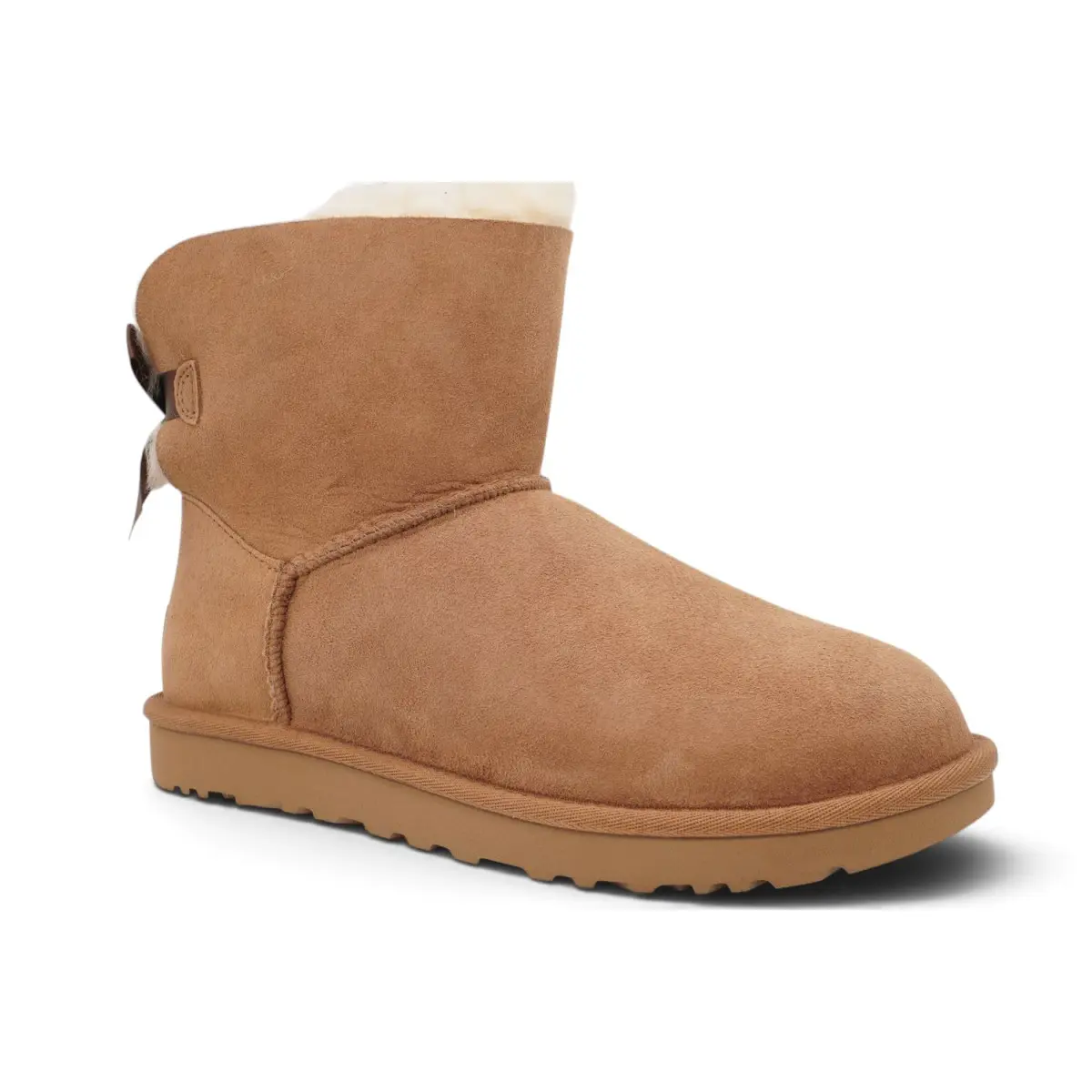 UGG W Mini Bailey Bow II Chestnut 1016501CHE | StreetShoesAddict