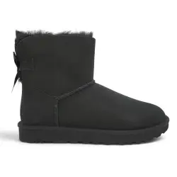 UGG W Mini Bailey Bow II Black 1016501BLK | StreetShoesAddict