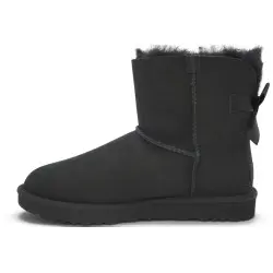 UGG W Mini Bailey Bow II Black 1016501BLK | StreetShoesAddict