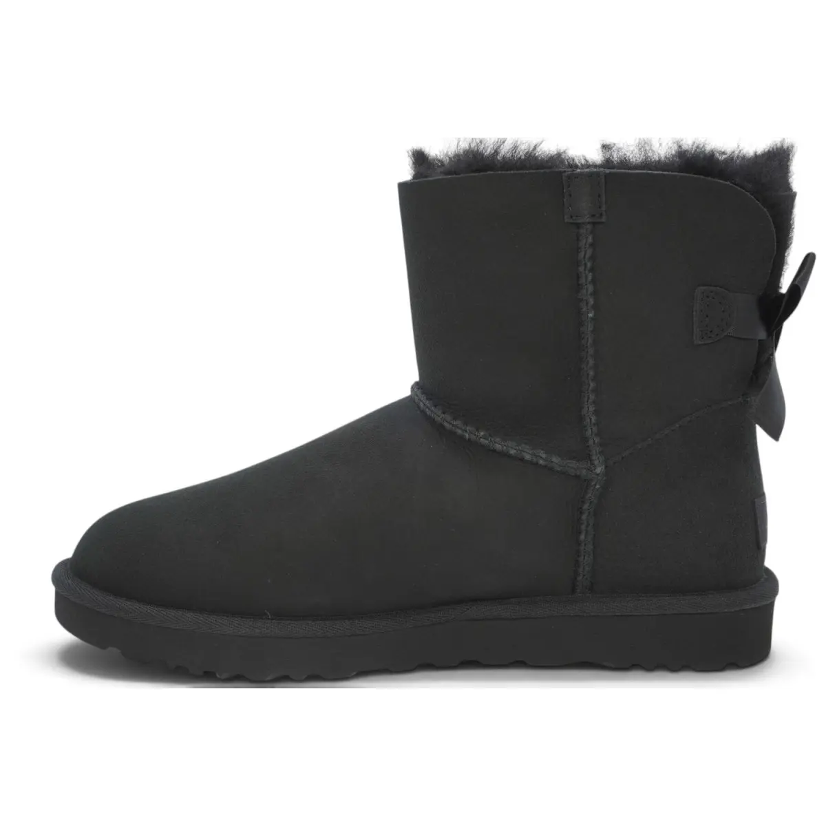 UGG W Mini Bailey Bow II Black 1016501BLK | StreetShoesAddict