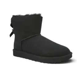 UGG W Mini Bailey Bow II Black 1016501BLK | StreetShoesAddict