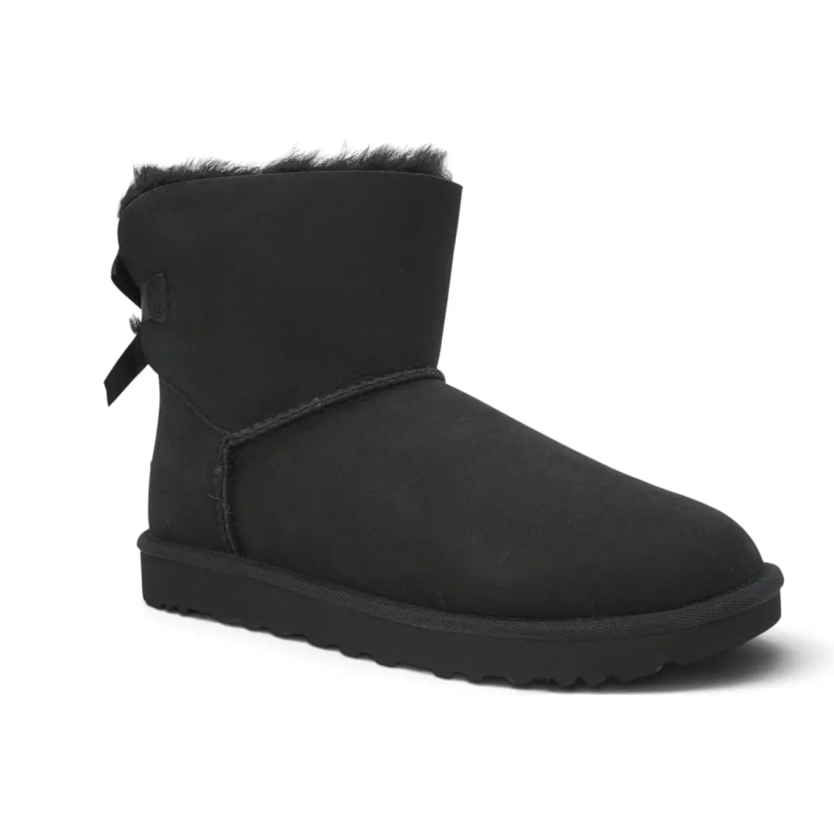 UGG W Mini Bailey Bow II Black 1016501BLK | StreetShoesAddict