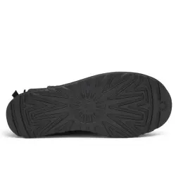UGG W Mini Bailey Bow II Black 1016501BLK | StreetShoesAddict